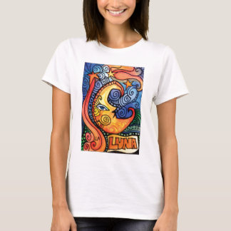 Camiseta La Lune/design de cartão de Loteria da lua