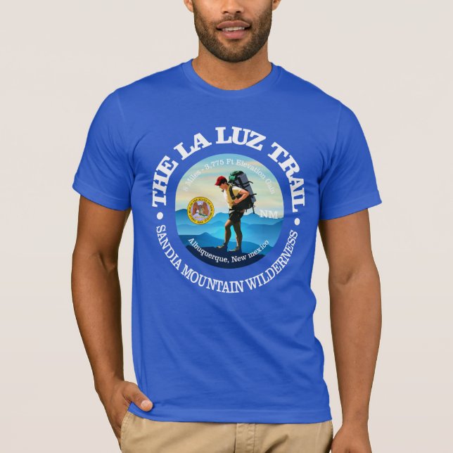 Camiseta La Luz Trail (Hiker C) (Frente)