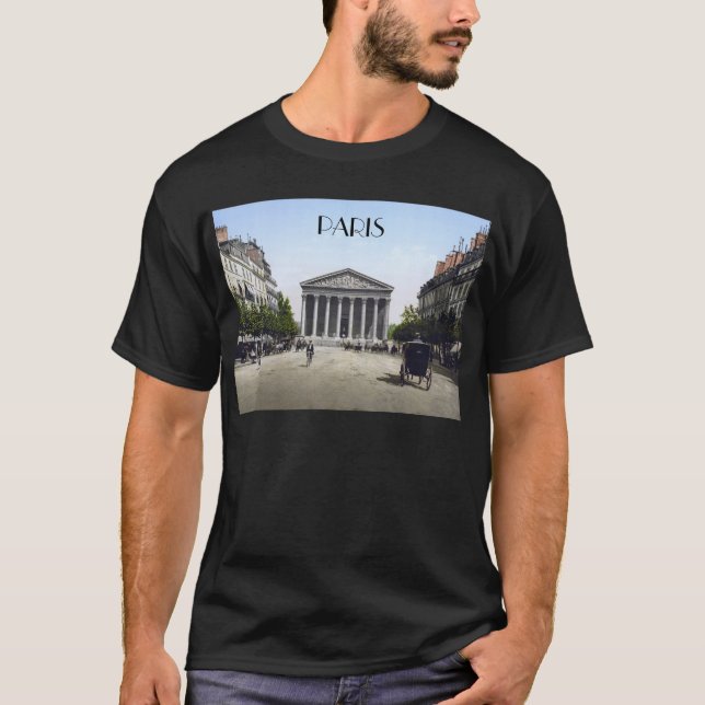 Camiseta La Madeleine em Paris (1900) (Frente)