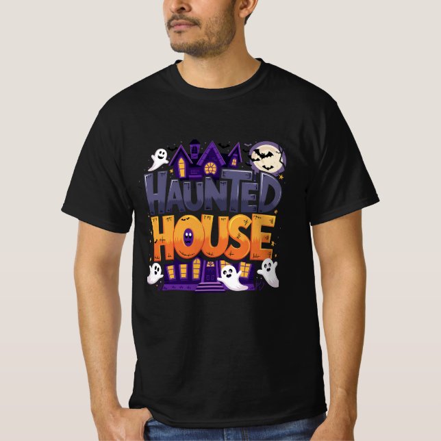 Camiseta La Maison Hantée : Fête des Esprits Enjoués (Frente)