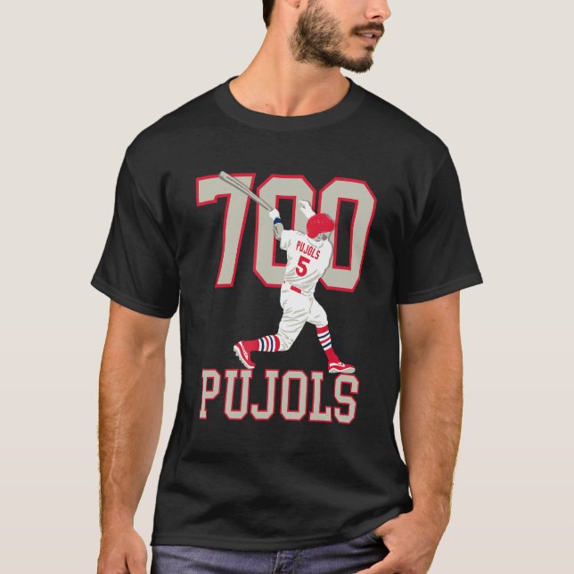 Camiseta La Maquina Puljols 700 Home Executa Albert Puljols (Frente)