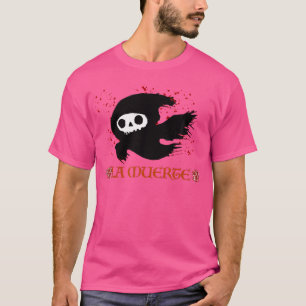 Camiseta La Muerte Emo Punk Gótico Art