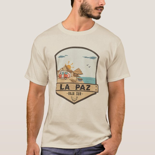Camiseta La Paz Baja California Sur Mexico (Frente)