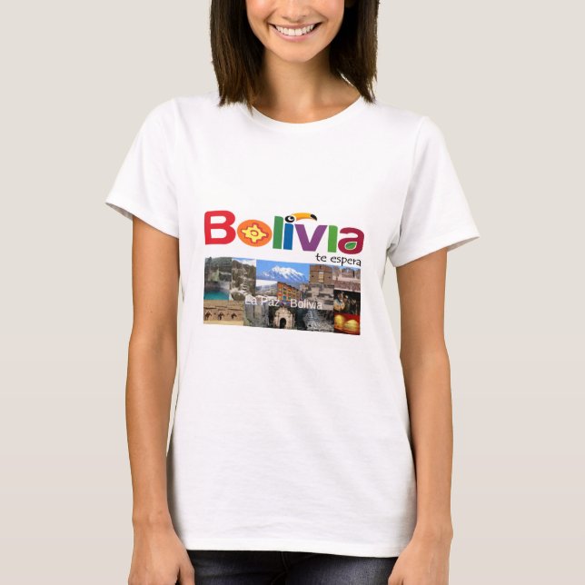 Camiseta La Paz Bolivia turismo (Frente)
