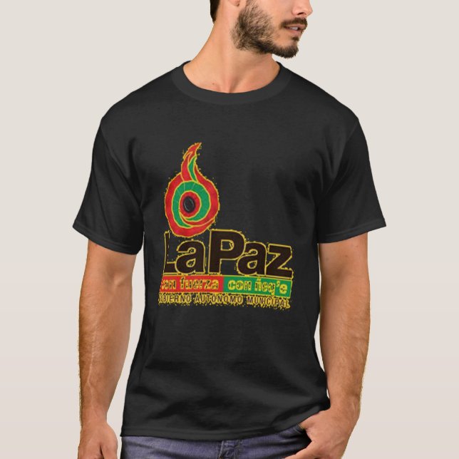 Camiseta La Paz con fuerza con ñeqe (Frente)