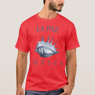 Camiseta LA PAZ Meico Watercolor Sea Shell Férias em Praia