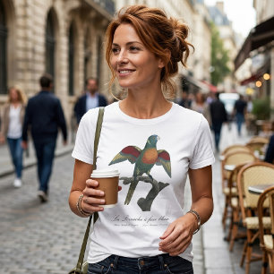 Camiseta La Perruche é um sangramento facial