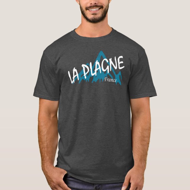 Camiseta La Plagne França Montanhas (Frente)