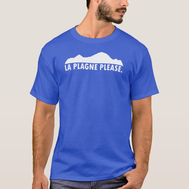 Camiseta La Plagne France Please (Frente)
