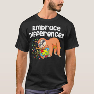 Camiseta Lã Quebra-cabeça de apoio Coração de Peça Lum
