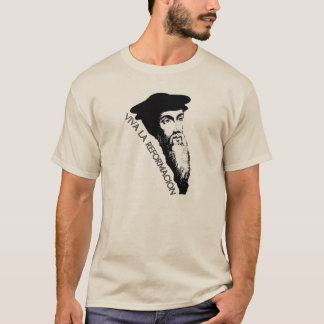 Camiseta La Reformación de Viva (João Calvino)
