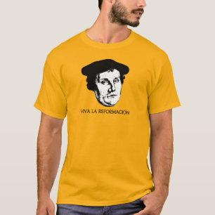 Camiseta La Reformación - Martin Luther de Viva (luz)