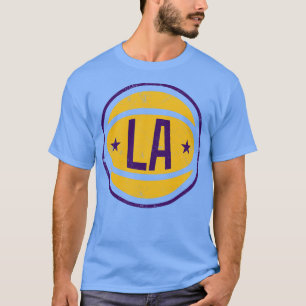 Camiseta LA Retro Ball Black