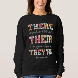 Camiseta Lá Seu Elas São Professores de Gramática Inglesa  