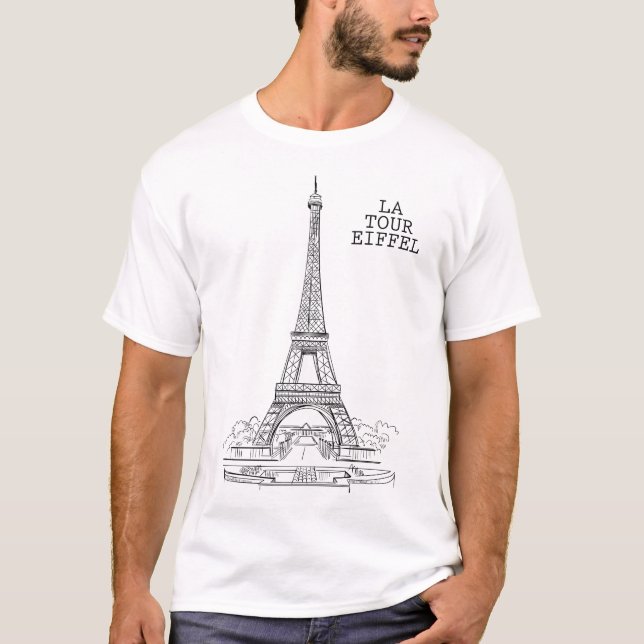 CAMISETA LA TOUR EIFFEL (Frente)