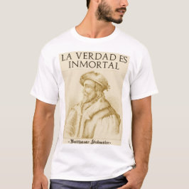 Camiseta La Verdad Es Inmortal(Gold)