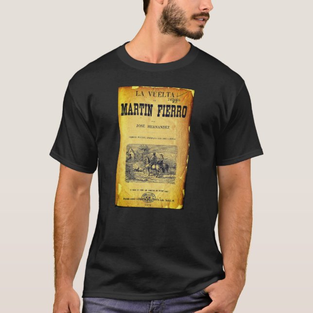 Camiseta La Vuelta de Martín Fierro (Cobrir, 1879, primeiro (Frente)