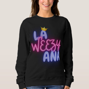 Camiseta LA WEEZY ANA Sweatshir engraçado feminino