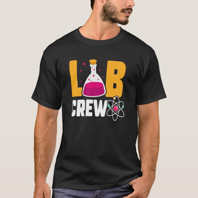 Camiseta Lab Crew Future Scientist Science Chemistry (Frente)