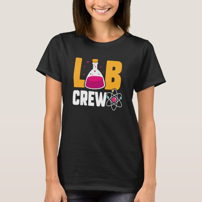 Camiseta Lab Crew Future Scientist Science Chemistry (Frente)