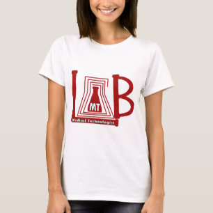 CAMISETA LAB FLASK LOGO - LABORATÓRIO MÉDICO