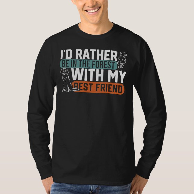 Camiseta Lab Mãe Labrador Cachorro (Frente)