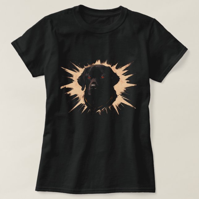 Camiseta Lab-olutely Adorable (Frente do Design)