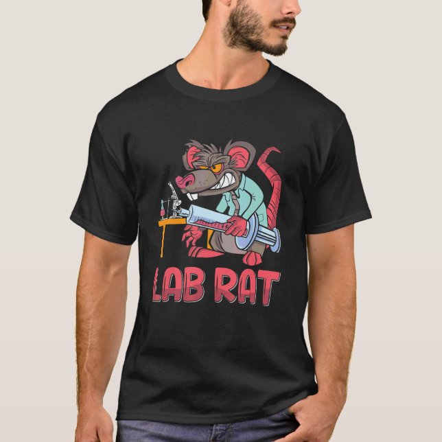 Camiseta Lab Rat Medical Technologist Lab Tech Laboratory T (Frente)