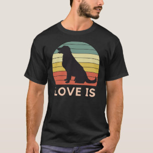 Camiseta Lab Retro Vintage Labrador Retriever Dog Lo