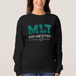 Camiseta Lab Tech MLT Medical Laboratory Technicic Science<br><div class="desc">Este divertido design de um técnico de laboratório para mulheres e homens que amam seu trabalho de laboratório e químico. Mostre que você é um técnico de laboratório orgulhoso. O motivo é a citação do MLT Medical Laboratory Technician.</div>