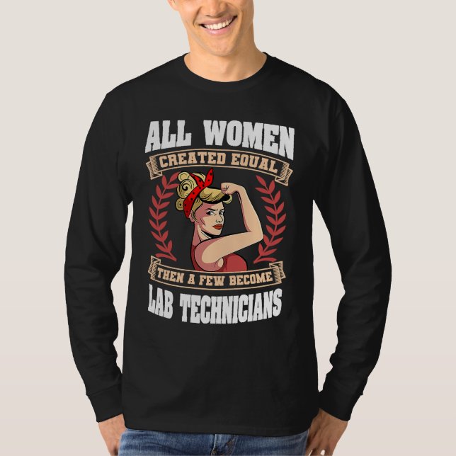 Camiseta Lab Technician Women Medical Scientists Laboratory (Frente)