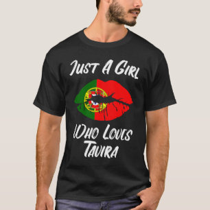 Camiseta Lábios Amor Língua Portuguesa Tavira