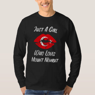 Camiseta Lábios Boca Amor Bandeira Turca Nemrut Dagi