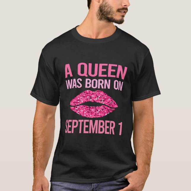 Camiseta Lábios cor-de-rosa - 1 de setembro 1rua 01 (Frente)