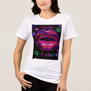 Camiseta Lábios Cyber Venus - Meus Lábios R 4 U