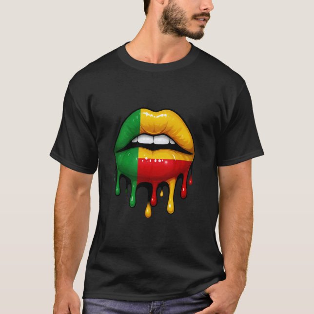Camiseta Lábios de Menina do Benim Pingam (Frente)