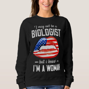 Camiseta Lábios de não ser biólogo, mas sei que sou uma mul
