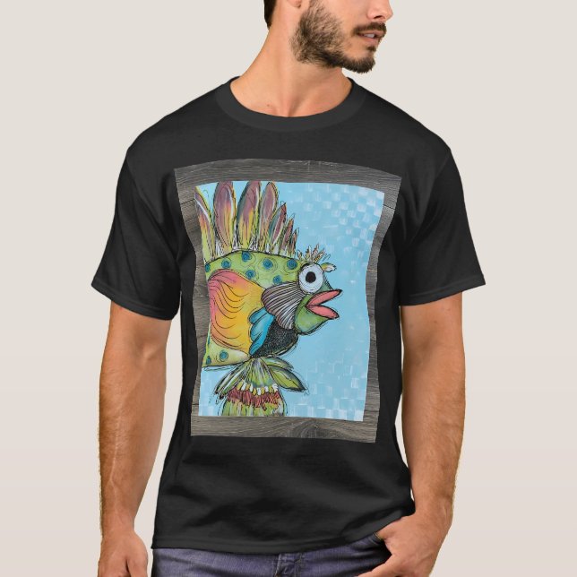 Camiseta Lábios de peixe (Frente)