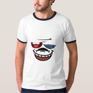 Camiseta Lábios e Dentes Harmonia: Design Emoji Único