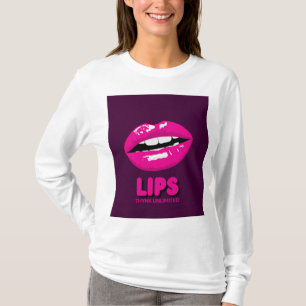 Camiseta Lábios ESTÉTICO - CAMISA-T