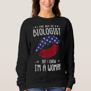 Camiseta Lábios, eu posso não ser biólogo, mas sei que sou 