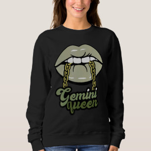 Camiseta Lábios Verdes Gemini Queen