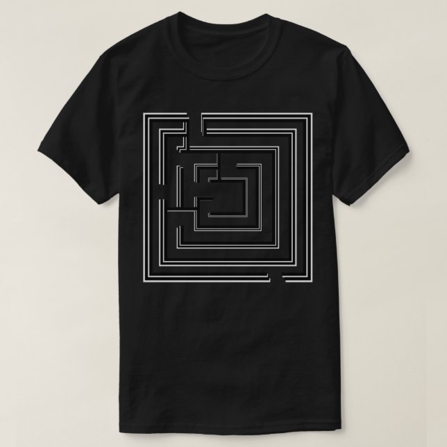 Camiseta Labirinto (Frente do Design)