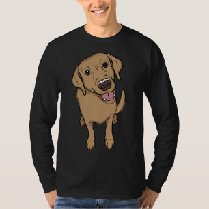 Camiseta Laboratório Amarelo Adorável