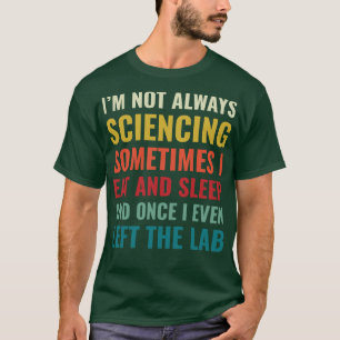 Camiseta Laboratório Cientista Engraçado da Science Chemist