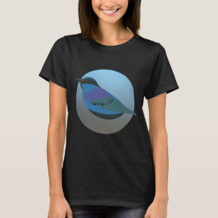 Camiseta Laboratório de Ave Estelar de Orelha Azul