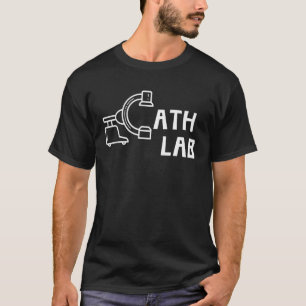 Camiseta Laboratório de Cateterismo com C-Arm u2013 Radiolo