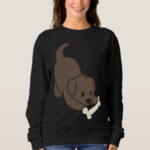 Camiseta Laboratório De Chocolate Com Osso