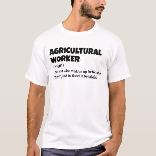 Camiseta Laboratório de fazenda - Definição Engraçada de Tr