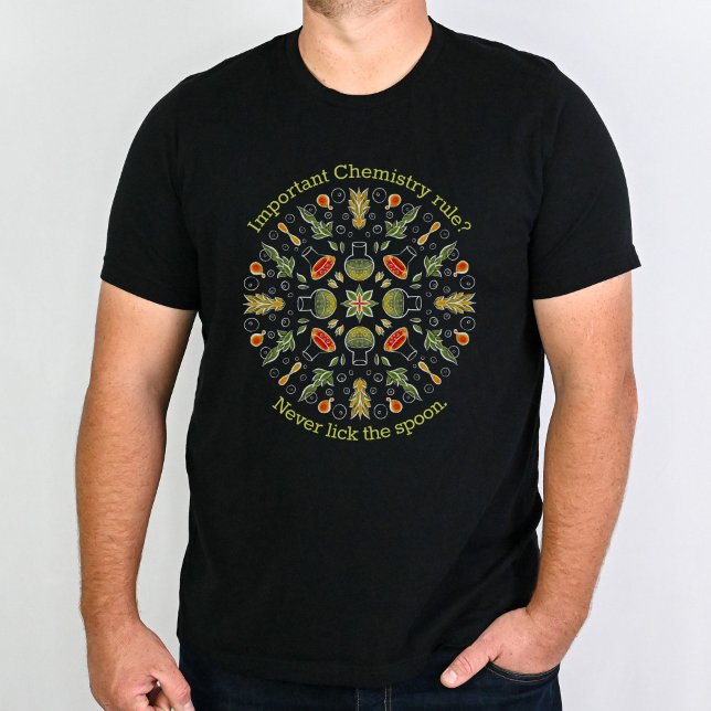 Camiseta Laboratório de Piada de Química Funny (Criador carregado)